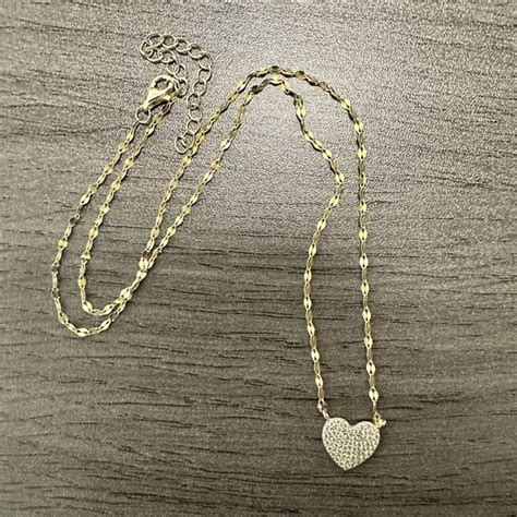 rachel zoe heart necklace.